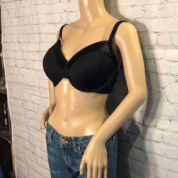 Dolce Vita Intimates Black Underwire Bra 40D - Picture 3 of 10